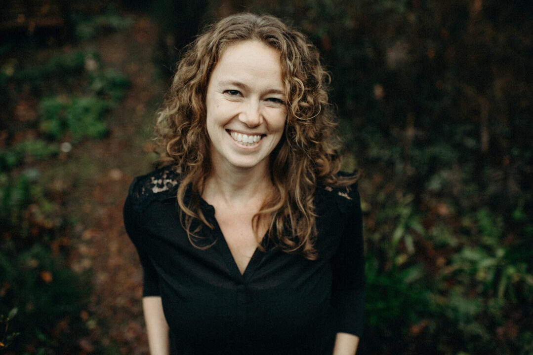 Portret schrijver Linda Dielemans.