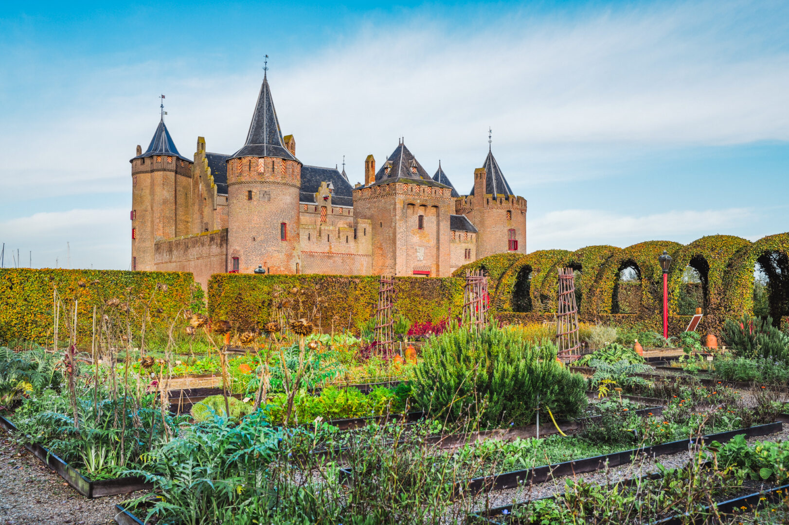 Kasteel in herfst