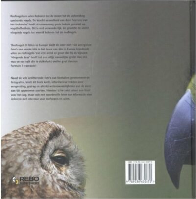 boek roofvogels en uilen in europa achterkant